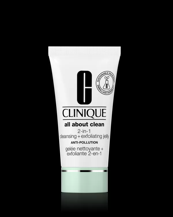 Clearance Clinique Alles Over Schone 2-In-1 Reiniging + Exfolierende Gelei